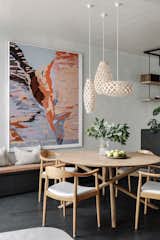 Dining area of Coburg Passive House by Melbourne Design Studios