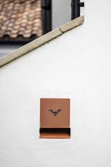 The bat bricks are by Ibstock Brick. “They have a wonderful range of eco-habitat products that integrate seamlessly into buildings without affecting the integrity of the construction,” explains architect Helena Rivera. “It ensures the bats are warm and safe from predators, like cats, whilst also keeping them away from nesting inside the house.