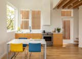 Kitchen, Engineered Quartz Counter, Wood Cabinet, and Medium Hardwood Floor Two Experimental Townhouses Clad in Cor-Ten Steel Add Density to a Seattle Neighborhood - Photo 4 of 19 - 