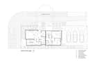 Lower level plan of Oak &amp; Alder  Townhome by Hybrid