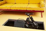 Even the floor conceals substantial storage—including space for a bike. "Many technical details had to be considered since working on a boat is a special challenge by itself," explains Marianne. 