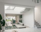 Living Room of White Patio House by Pashenko Works