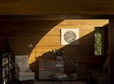The main sustainability feature of the home is is its small size, which has a fraction of the embodied energy and utilises far less energy for heating and cooling than the average home. "When it comes to sustainability, size is often overlooked in favour of increased insulation, efficient appliances or solar panels,