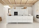 Kitchen of Jette Egelund’s Beach House by Nordic Office of Architecture