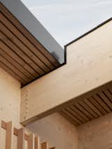 Roof Detail of Jette Egelund’s Beach House by Nordic Office of Architecture