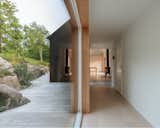 Entry of Brunskogs Weekend Cottage by Radar Arkitektur
