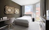 The guest bedrooms are designed to evoke a luxurious urban retreat, and are ideal for hosting guests for extended periods during the holiday season.