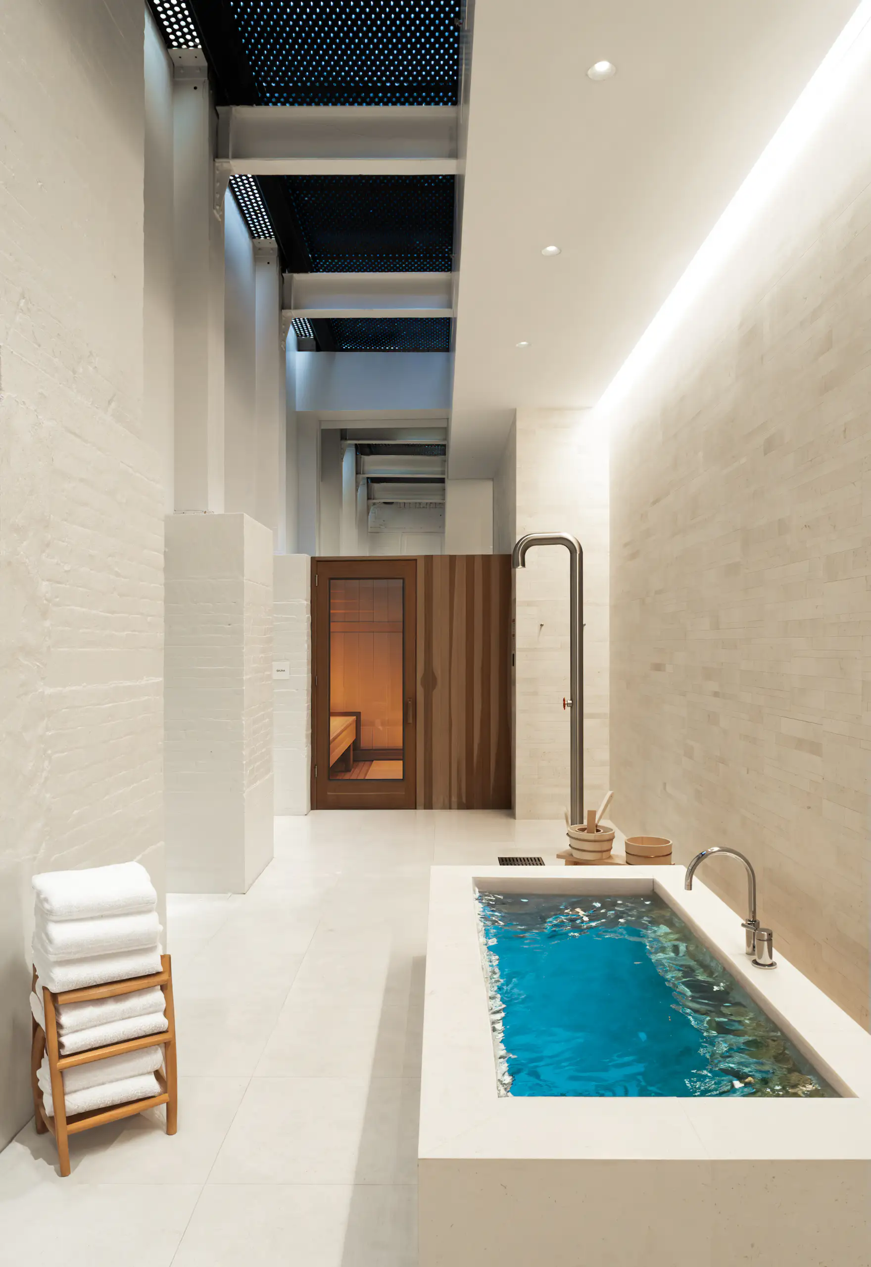 Curated visual reference: Penthouse Spa And Sauna Flats Reference: This New York Penthouse Designed By Shigeru Ban Is At