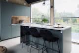 Kitchen of Mökki and Sauna by Super Finnish and Kontio