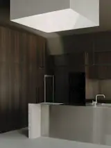 "The joinery and steel kitchen island involved a lot of prep by the team as there was no margin for error,