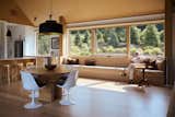 Custom Marvin Ultimate windows are seamlessly integrated into the home’s architecture above a built-in window seat designed by Michael as an homage to Donald Judd and a contemplative spot for morning coffee.