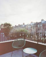 Winning approval for the terrace was no small feat. “Others on the street had tried and been refused,” says Colette. “We’d originally applied for a bigger extension, with the study projecting over the kitchen. Later, we decided to make the study smaller and add a terrace instead. Ollie argued it was less built form, and that’s why it was approved.”