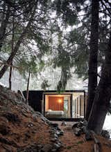 La Base Studio has primarily used prefab construction for the past five years, including for this refuge in Bariloche, Argentina. In 2025, the studio developed a dry construction system based entirely on wood in collaboration with modular construction company Place, and Forestal Guaraní, a key forestry and wood products company in northern Argentina.