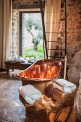 Waterbridge Roman Tub Filler in Rustic Copper