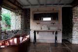 From The WaterBridge Collection, in Rustic Copper, Roman Tub Filler and Faucets, Matching P-Traps.
