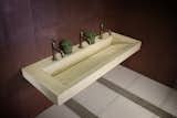 Concrete cladding in genuine Copper MetalCrete® finish.