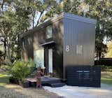 Escaperoo ONE RV Tiny Home is a cozy comfortable living space in New Smyrna Beach, Florida. All the comforts of home in a coastal town. Located between Daytona Beach and Orlando.  Escaperoo ONE RV Tiny Home is For Rent 7+ months through Furnished Finder or Zillow.