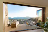 Overlooking the Heber Valley, the living area is extended to the outdoors in this mountain modern estate.