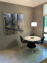Living Room, Concrete Floor, and Floor Lighting game table in den  Photo 20 of 60 in Rebek Residence & Studios by Ed Rebek