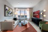 Homes at The Ballantine offer premium finishes such as 9-foot ceilings, luxury plank flooring, custom closets, in-home washer and dryers, and smart lock systems. Select residences also offer private patios or terraces.