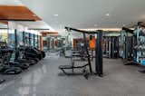 There's also a fitness center, yoga studio, and game room with multi-sport simulator.