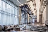 The pet-friendly building also boasts an awe-inspiring lobby, concierge service, package and grocery lockers, bike storage, private storage rooms, and garage parking with EV charging stations.