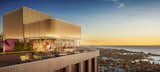 A dramatic sky lounge at the Alary features a full-service bar provides a sophisticated retreat for gathering and entertaining.