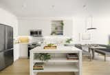 Kitchens boast state-of-the-art Samsung appliances and Silestone countertops,