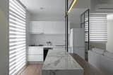 The open kitchen.