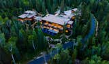 Tucked into the hillside and rising from the ground as a natural extension of an ultra private, gated 5.4 acre home site, the rectilinear and elongated design of White Pine Ranches Three seamlessly floats across its natural surroundings. 
