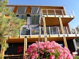 Solar screens, three levels of exterior spaces