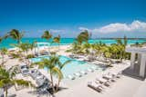 Gorgeous view of pool and beach