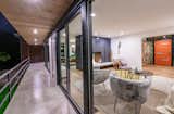 Loving the view of the front door through the back of the house!