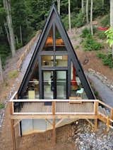 Exterior view of A-Frame facade
