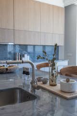Kitchen, White Cabinet, Drop In Sink, and Marble Counter Mainkitchen  Photo 16 of 27 in The Estate Penthouse by Tatum Brache