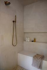 Bath Room, Ceramic Tile Wall, and Enclosed Shower Primary Shower  Photo 2 of 23 in Maricara Modern by Sara Gray