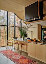 Kitchen , view South looking over the boulders below