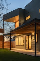 Exterior, Flat RoofLine, Wood Siding Material, and House Building Type  Photo 4 of 13 in Broadway House by Luciana Corwin