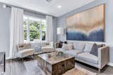 They include nine-foot ceilings and large windows with complimentary window treatments.