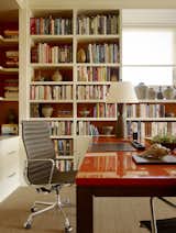 Office, Carpet Floor, Desk, Chair, Lamps, and Study Room Type  Photo 4 of 9 in Pacific Heights by Walker Warner