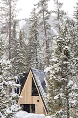 Exterior, Cabin Building Type, Prefab Building Type, A-Frame RoofLine, and Wood Siding Material  Photo 1 of 19 in A Frame Club by Skylab Architecture