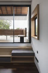 Aperture House by Formwerkz Architects bedroom, tropical architecture, built-in furniture, terrace
