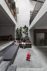 As with the traditional Southeast Asian shophouse, the courtyard functions as the social hub of the home and connector between the different spaces. 