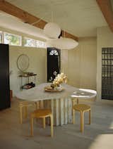 Dining Room, Chair, Table, and Pendant Lighting  Photo 5 of 20 in Vintage Furnishings Flesh Out an L.A. Midcentury Redesigned With Flowing Spaces