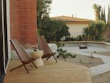 Outdoor, Hardscapes, Wood Patio, Porch, Deck, Small Patio, Porch, Deck, Back Yard, and Garden  Photo 8 of 20 in Vintage Furnishings Flesh Out an L.A. Midcentury Redesigned With Flowing Spaces