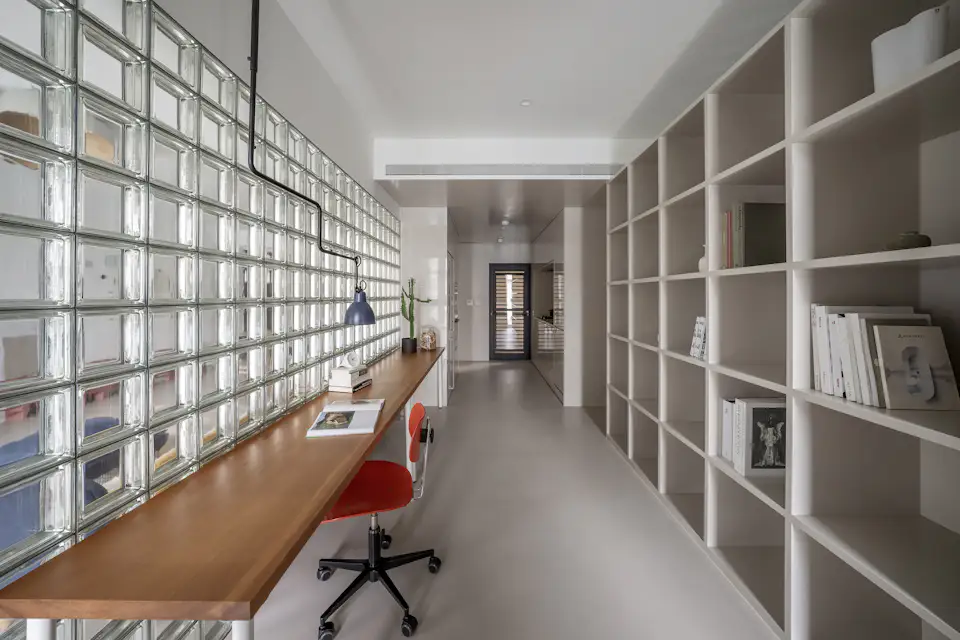Picture of Photo 1 of 15 in This Renovated Taipei Apartment Sees the Glass Brick ...
