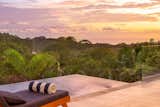 Infinity Pool With Sunset View Of The Pacific Ocean All With A Private Setting Allowing The Guests To Enjoy This Oasis With The Only Neighbors The Local Howler Monkeys. 