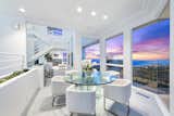 Dining Room with Views of the Living Room & Coastline