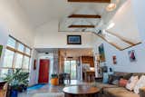 View with the upstairs master suite loft.