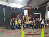 Our Tiny house building workshop. 